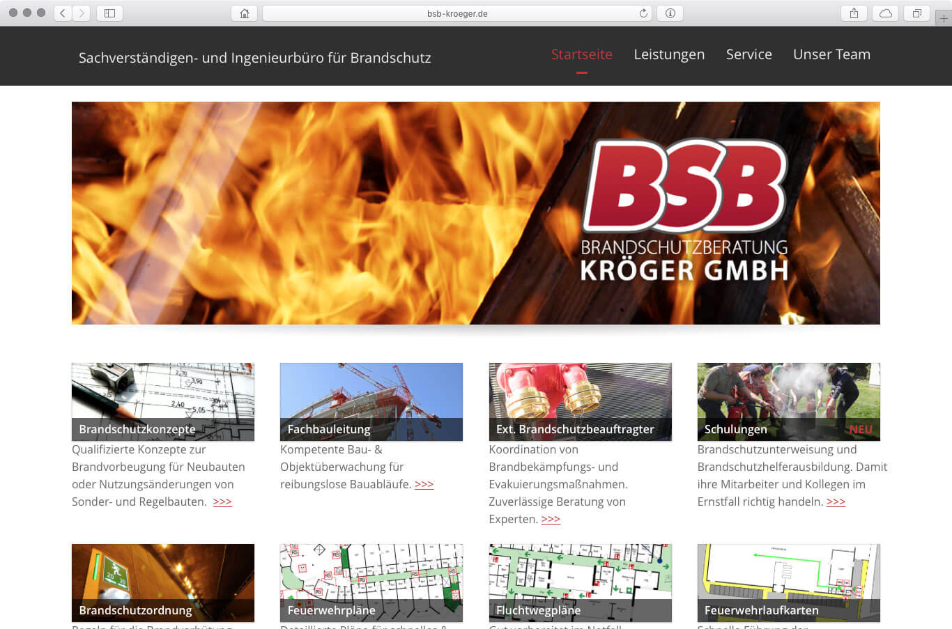 Webseite - BSB Kröger