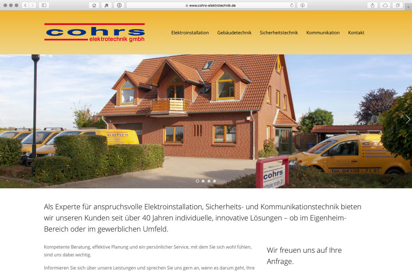 Webseite-WP-Cohrs-Elektrotechnik